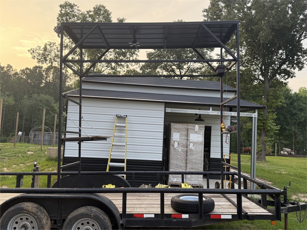Double Skinning Rack WildLife Buyer, LLC. - 100% off grid Wildlife skinning rack